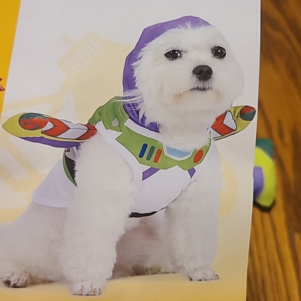 NIP Disney Pixar Buzz Lightyear Dog Halloween Costume - Small - Picture 7 of 7
